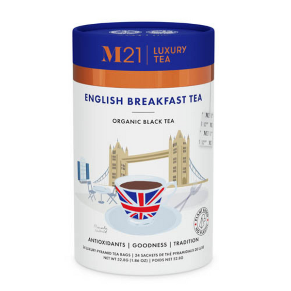 ORGANIC ENGLISH BREAKFAST - 24 TEA BAGS - Camden CoffeeTech